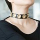 Collier Cirgoth Noir et Doré 