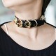 Collier Cirgoth Noir et Doré 
