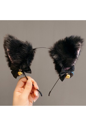 Serre-Tête Kitten Ears Noir 