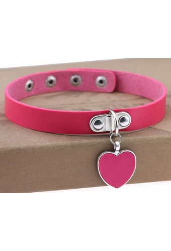 Ras de cou Punk Heart Rose 