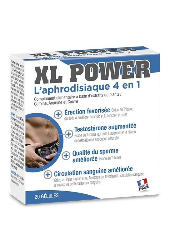 Stimulant Erection XL Power 20 gélules 