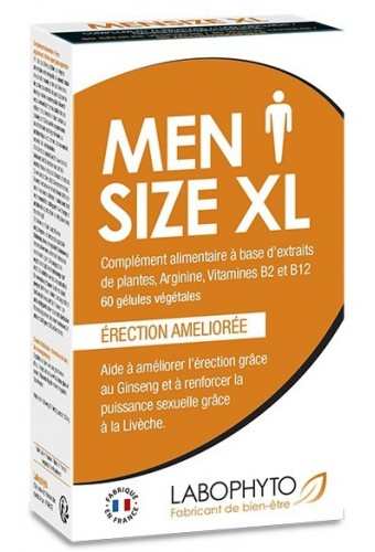Stimulant Erection Men Size XL 60 gélules 