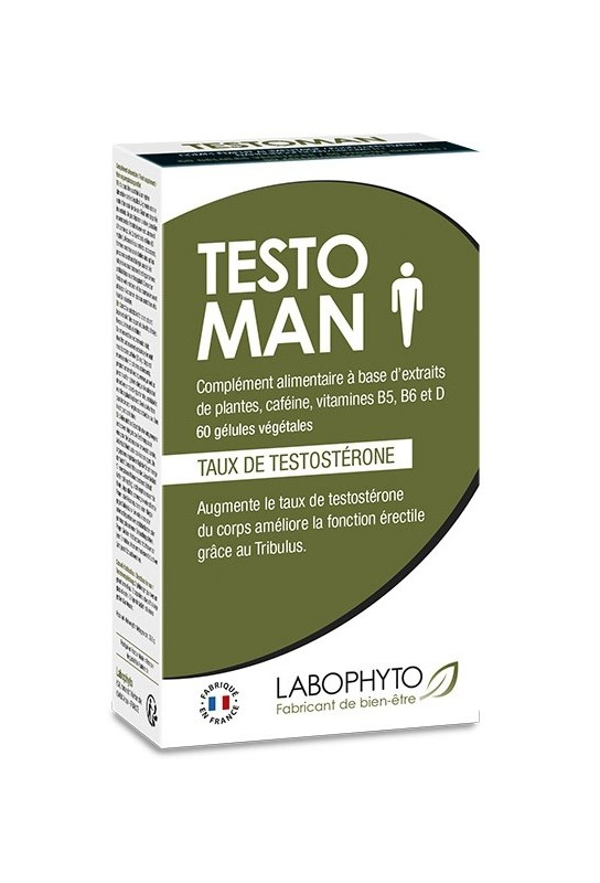 Stimulant TestoMan 60 gélules 