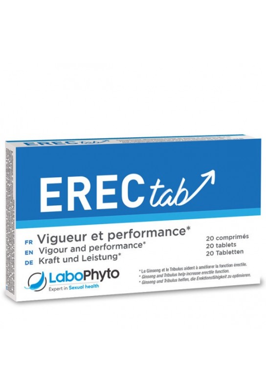 Stimulant d'Erection Erec Tab 20 gélules 