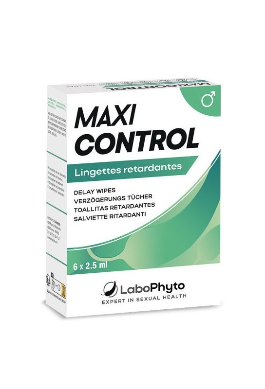 Lingettes retardantes Maxi Control x6 