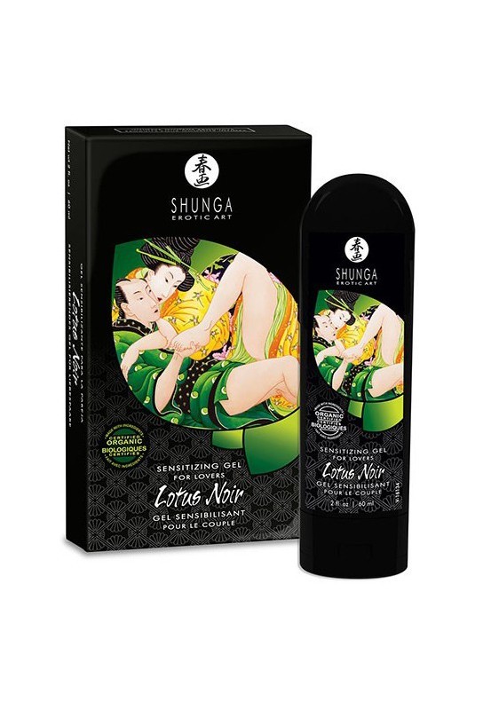 Gel Sensibilisant pour couple Lotus Noir - 60ml 