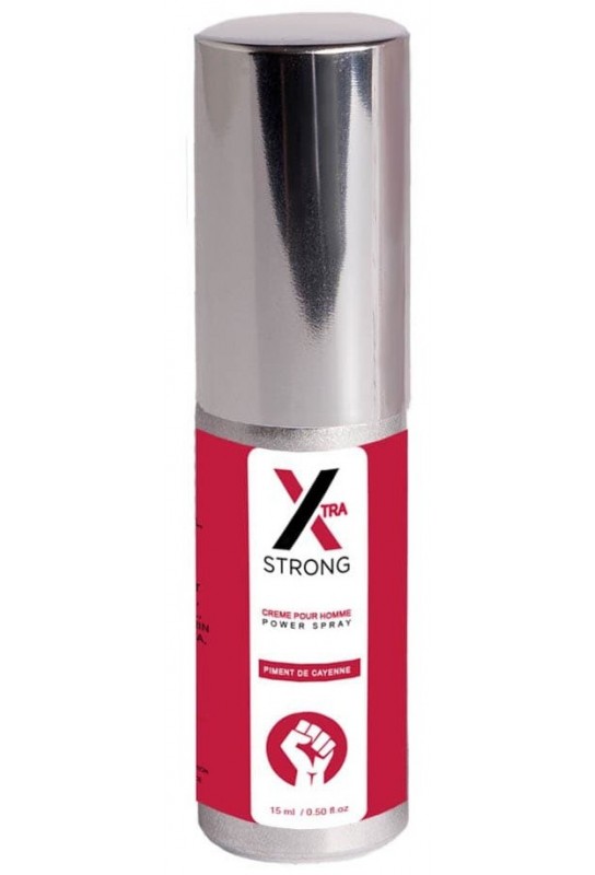 Crème de pénis X Strong Piment 15ml 