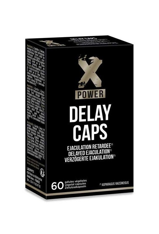 Retardant l'éjaculation DelayCaps XPower 60 Gélules 