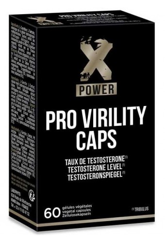 Stimulant d'érection Pro Virility Caps XPower 60 Gélules 