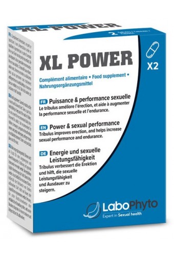 Stimulant Érection XL Power 2 gélules 