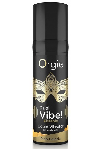 Gel Stimulant Dual Vibe Pina Colada 15ml 