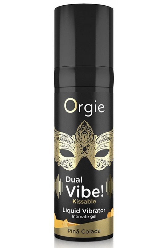 Gel Stimulant Dual Vibe Pina Colada 15ml 