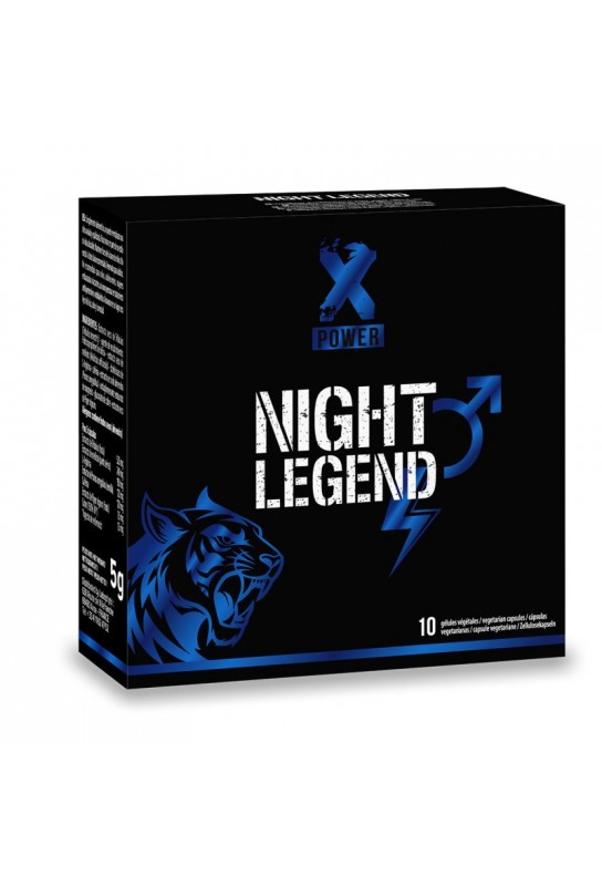 Stimulant Night Legend 10 gélules 