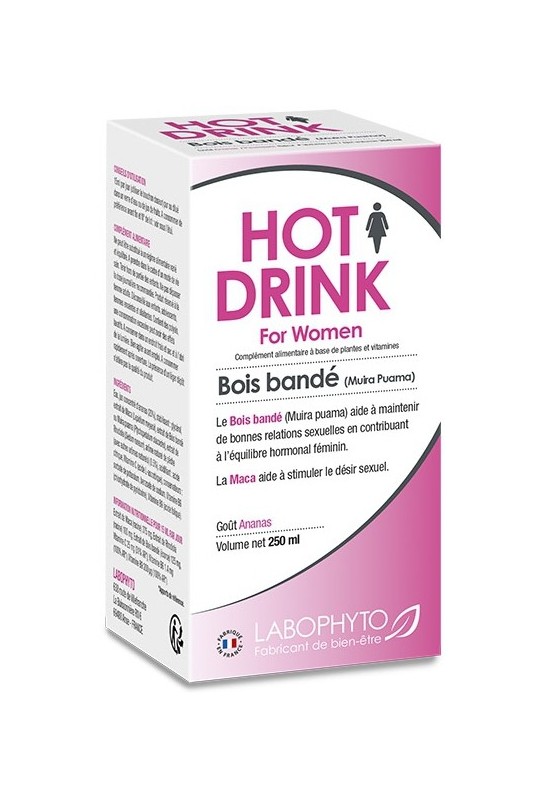 HOT DRINK Femme Bois Bandé - 250 ml 
