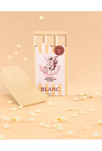 Tablette de Chocolat Aphrodisiaque blanc 100 g 