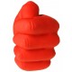 Bras avec Poing Stretch N°3 30 x 9.8cm Rouge 
