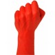 Bras avec Poing Stretch N°3 30 x 9.8cm Rouge 
