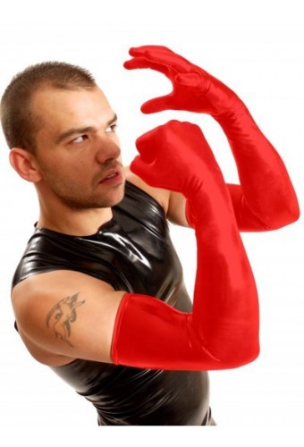 Gants Fist Shoulder Rouge 