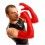 Gants Fist Shoulder Rouge