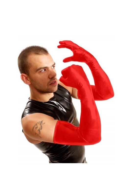 Gants Fist Shoulder Rouge 