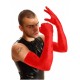 Gants Fist Shoulder Rouge 