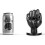 Plug AB92 Jordan All Black 12 x 8cm