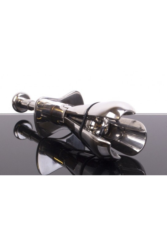 Plug de chasteté en métal Deluxe Junior 11 x 5cm 