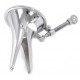 Mini Spéculum ne métal Collin 4 x 2.2cm 