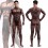 Combinaison Cosplay Loup-Garou Werewolf Marron