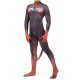 Combinaison Cosplay Doberman Noire et Feu 
