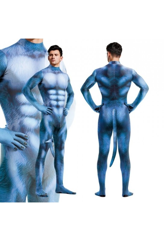 Combinaison Cosplay DOG Bleu 
