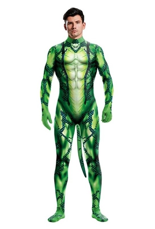 Combinaison Cosplay Grenouille Frogman Vert 