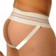 Jockstrap Fist Large Bande Blanc 