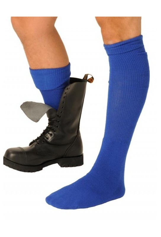Chaussettes Boot Bleues 