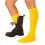 Chaussettes Boots Jaunes