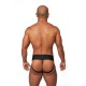 Jockstrap en cuir Mister B Noir 