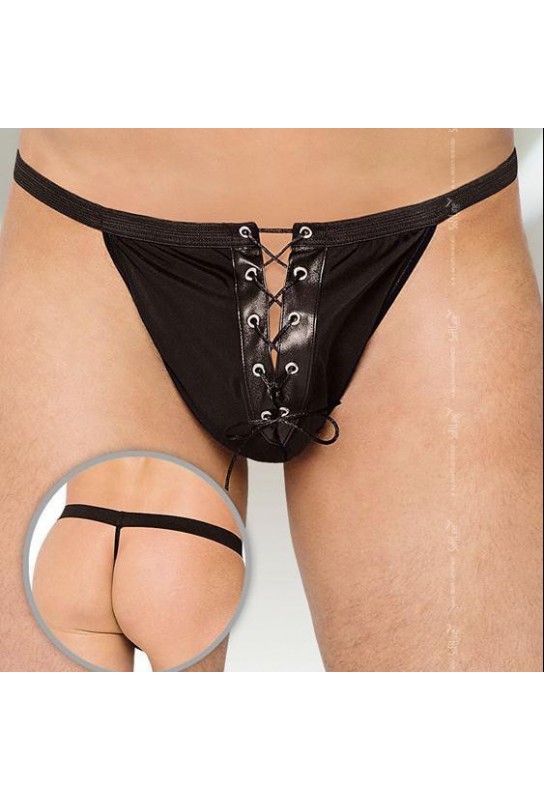 String Homme LACET Noir 