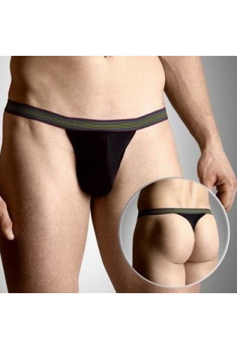 String Homme NEON Noir 