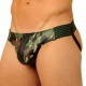Jockstrap Fist Leather Camo Army 