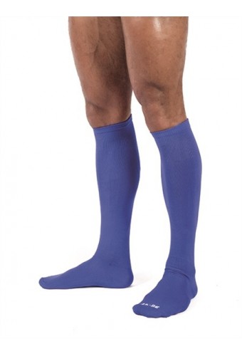 Chaussettes hautes Foot Socks Bleu 
