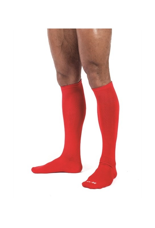 Chaussettes hautes Foot Socks Rouge 