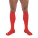 Chaussettes hautes Foot Socks Rouge 