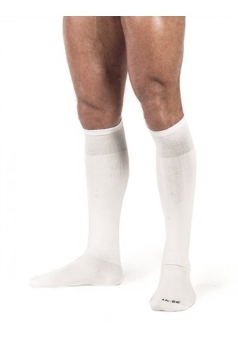 Chaussettes hautes Foot Socks Blanc 