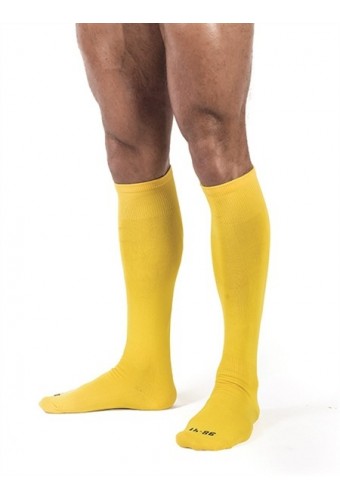 Chaussettes hautes Foot Socks Jaune 