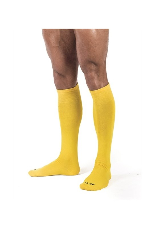 Chaussettes hautes Foot Socks Jaune 