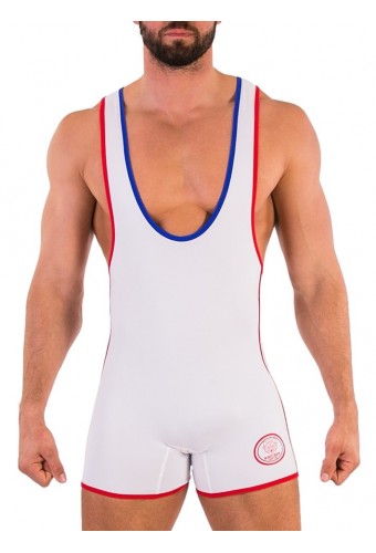 Combinaison Singlet ALLAN Blanc 