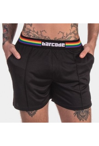 Short Barcode Pride Noir 