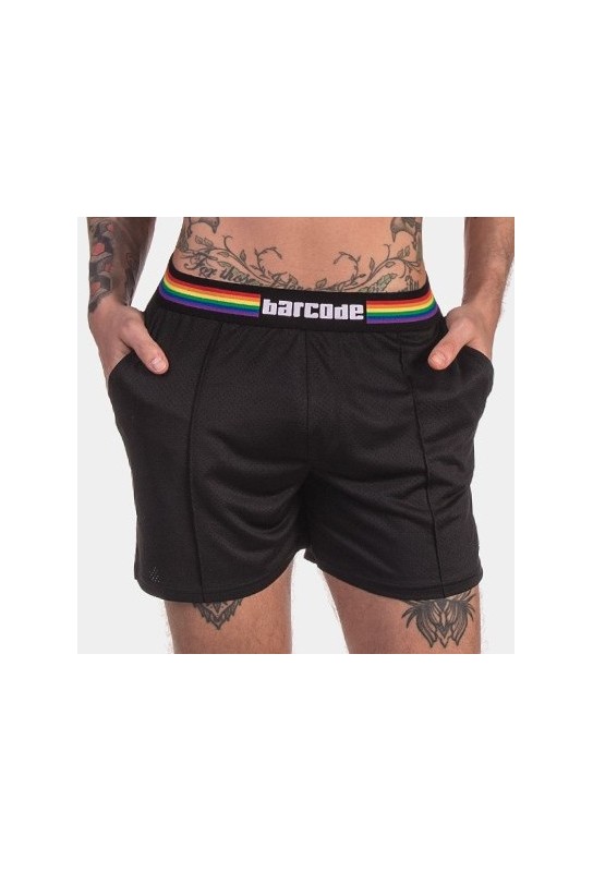 Short Barcode Pride Noir 