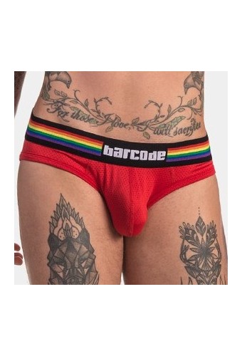 Slip Barcode Pride Rouge 
