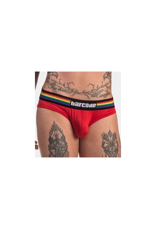 Slip Barcode Pride Rouge 